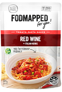 FODMAPPED for you Red Wine Pasta Sauce